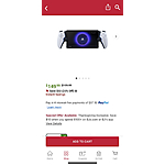 Playstation Portal  $139.99