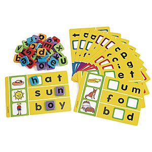 Excellerations Phonics Spelling Game for Kids and Classrooms Classroom Activity (12 Game Boards) (Item # PSG) $12.55