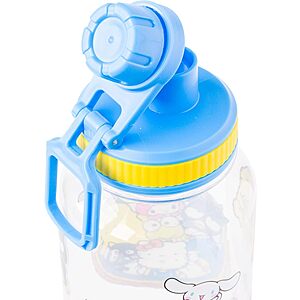 Silver Buffalo Sanrio Hello Kitty and Friends Plastic Bottle with Sticker Set,32 Ounces $8.30