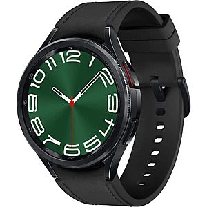 Open Box Excellent Samsung Galaxy Watch6 Classic Stainless Steel Smartwatch 47mm LTE - Black - (2023) $86.99 + FS BestBuy ​