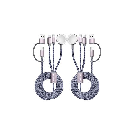Amasuki 3-in-2 USB-C Charging Cable for Apple Watch, USB-C, and Lightning Devices 2pack $8.99 1pack $4.99 + FS Prime
