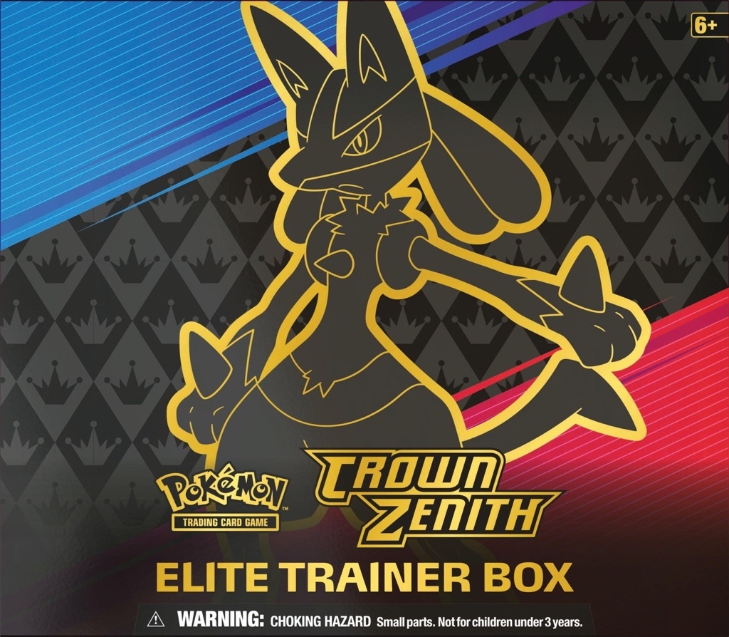 Pokemon Trading Card Game: Crown Zenith Elite Trainer Box - $39.99