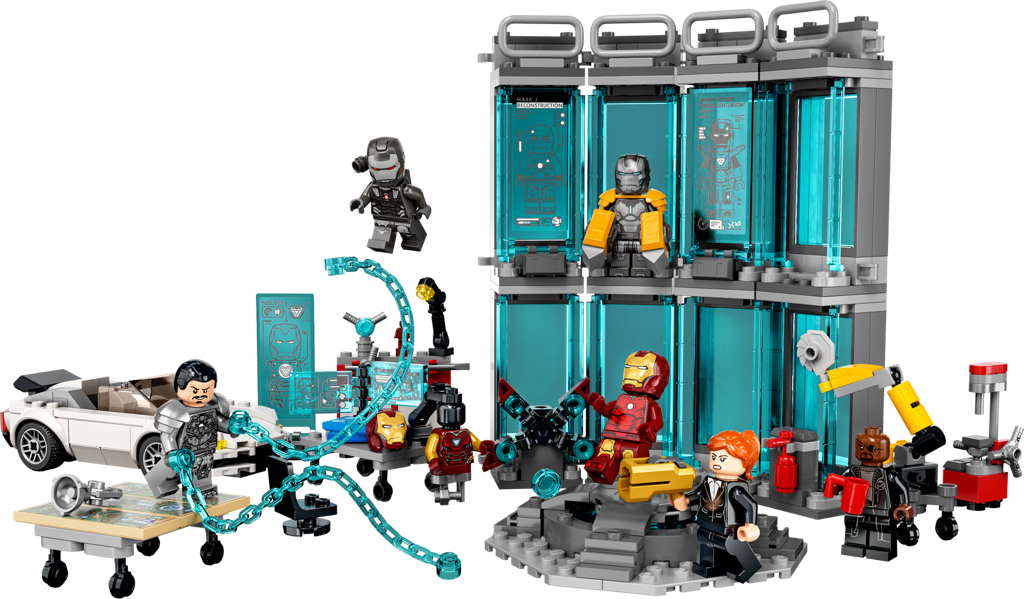 Iron Man Armory 76216 | Marvel | Buy online at the Official LEGO® Shop US $62.99
