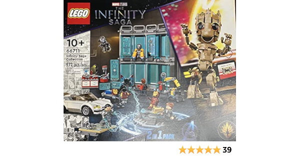 LEGO The Infinity Saga: Marvel Baby Groot & Iron Man Co-Pack - 2 in 1, Instruction Manual included $65.00