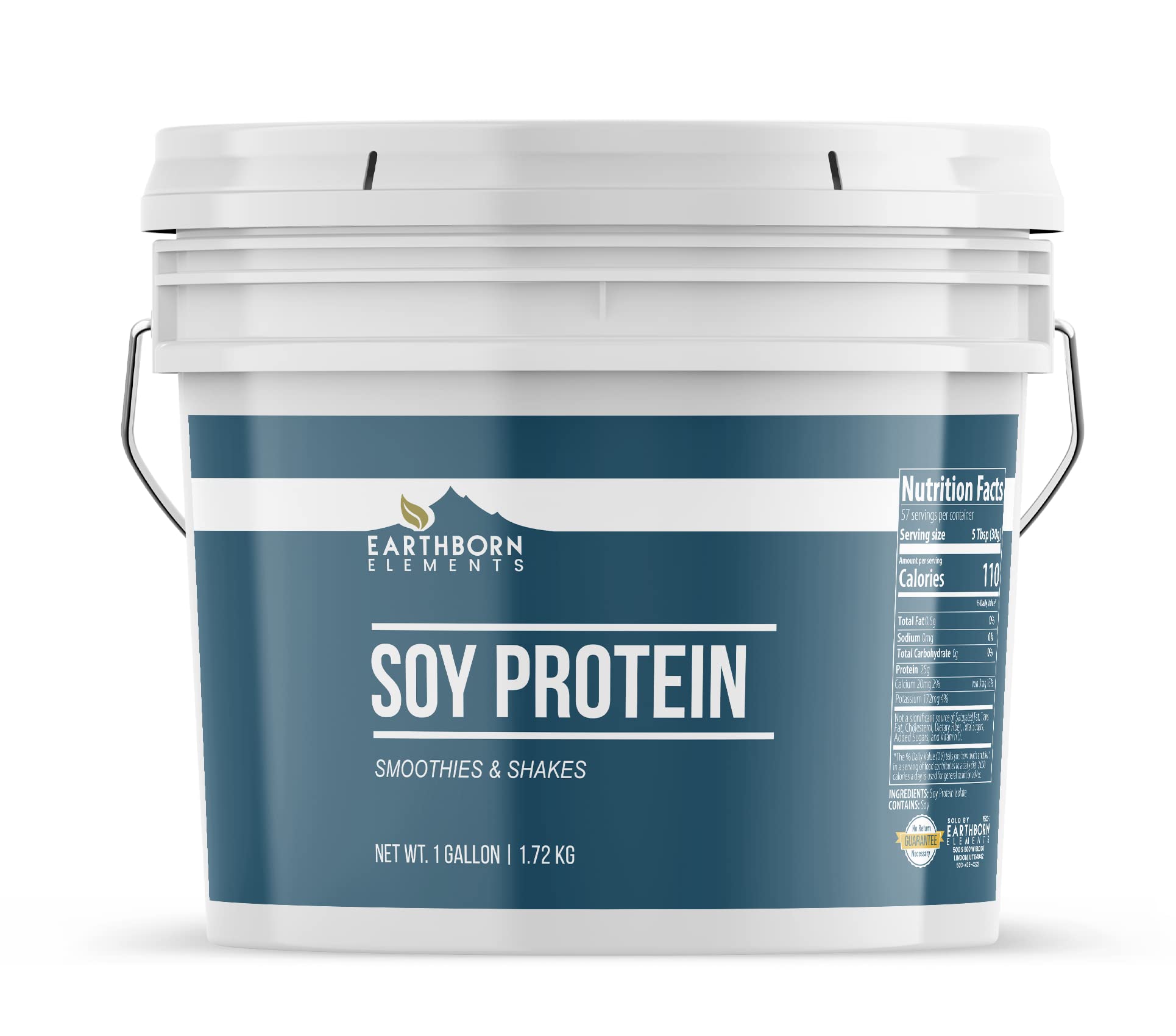 3.8lb Earthborn Elements Soy Protein Isolate - 1.88¢/g Protein - $26.99 w/ full 5 item S&S