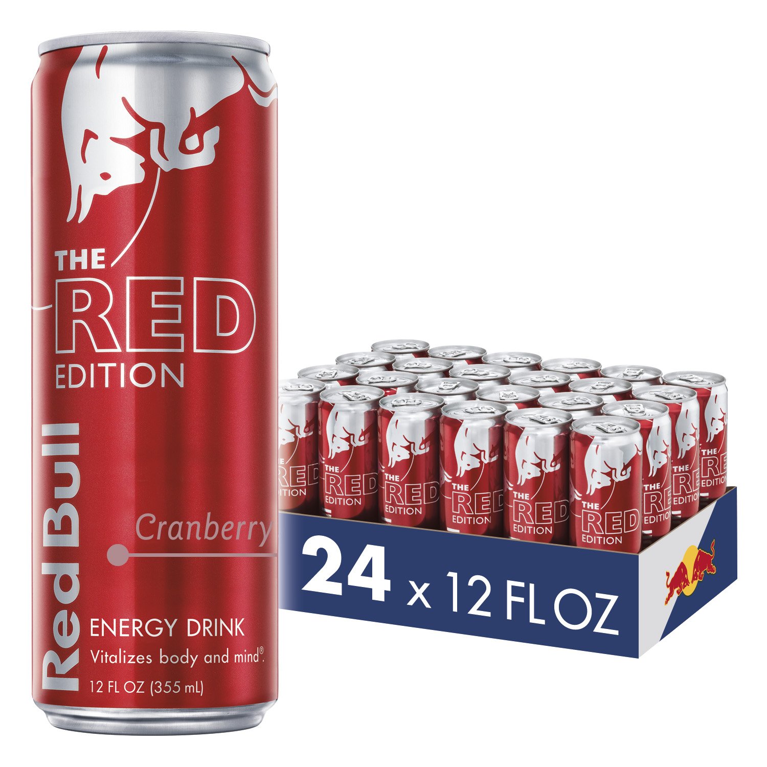 24-Pack 12-Oz Red Bull Energy Drink (Cranberry) $35.57 w/ S&S + Free S&H