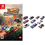 Hot Wheels 10-Pack (Styles May Vary) + Hot Wheels Unleashed 2 Turbocharged - Nintendo Switch $31.4