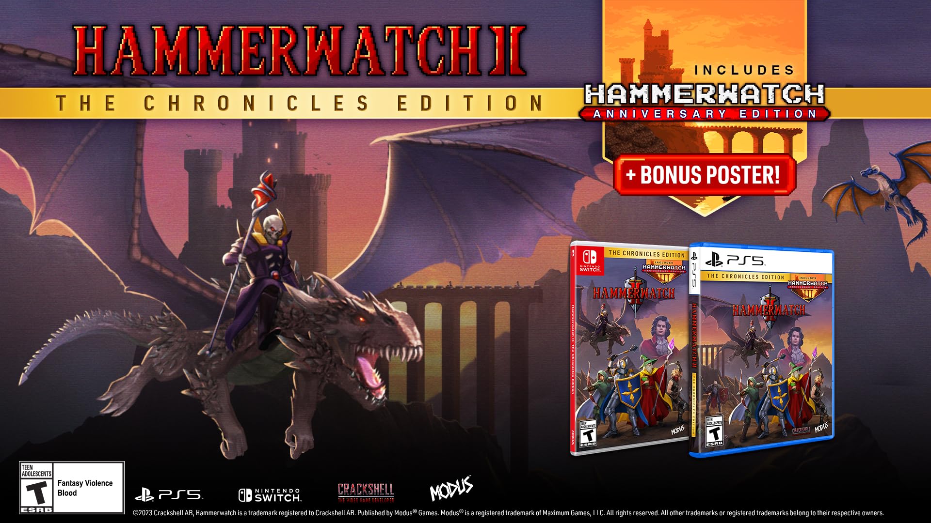 Hammerwatch II: The Chronicles Edition (PS5) $32.3