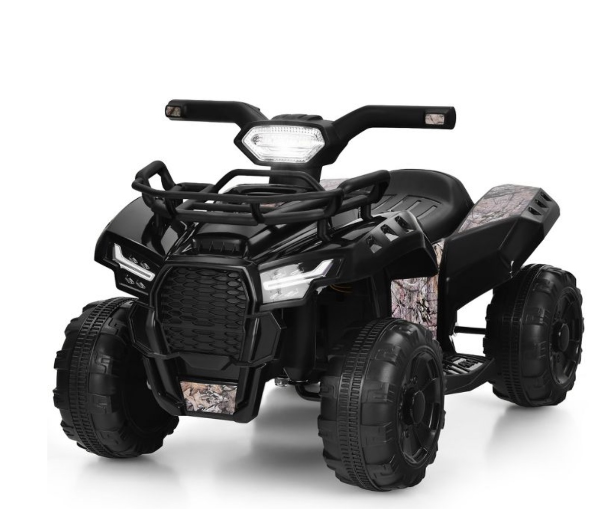 Costway 6V Kids ATV Quad Electric Ride On Car Toy Toddler with LED Light MP3 $81.99