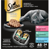 SHEBA PERFECT PORTIONS Cuts in Gravy Adult Wet Cat Food Trays (24 Count, 48 Servings), quantity of 2, as low as $31.36