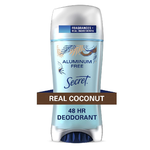 Secret Aluminum Free Deodorant for Women, Coconut, 2.4 oz $3.99 at Amazon