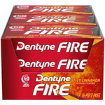 Dentyne Fire Spicy Cinnamon Sugar Free Gum, Pack of 9 (144 Total Pieces) : as low as $5.84