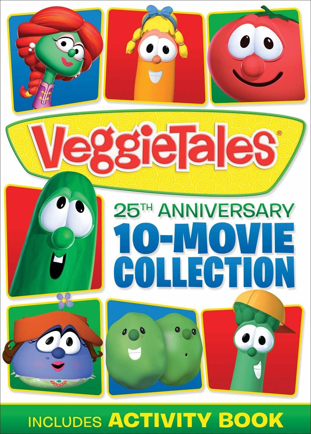 VeggieTales: 25th Anniversary 10-Movie Collection [DVD] $11.99