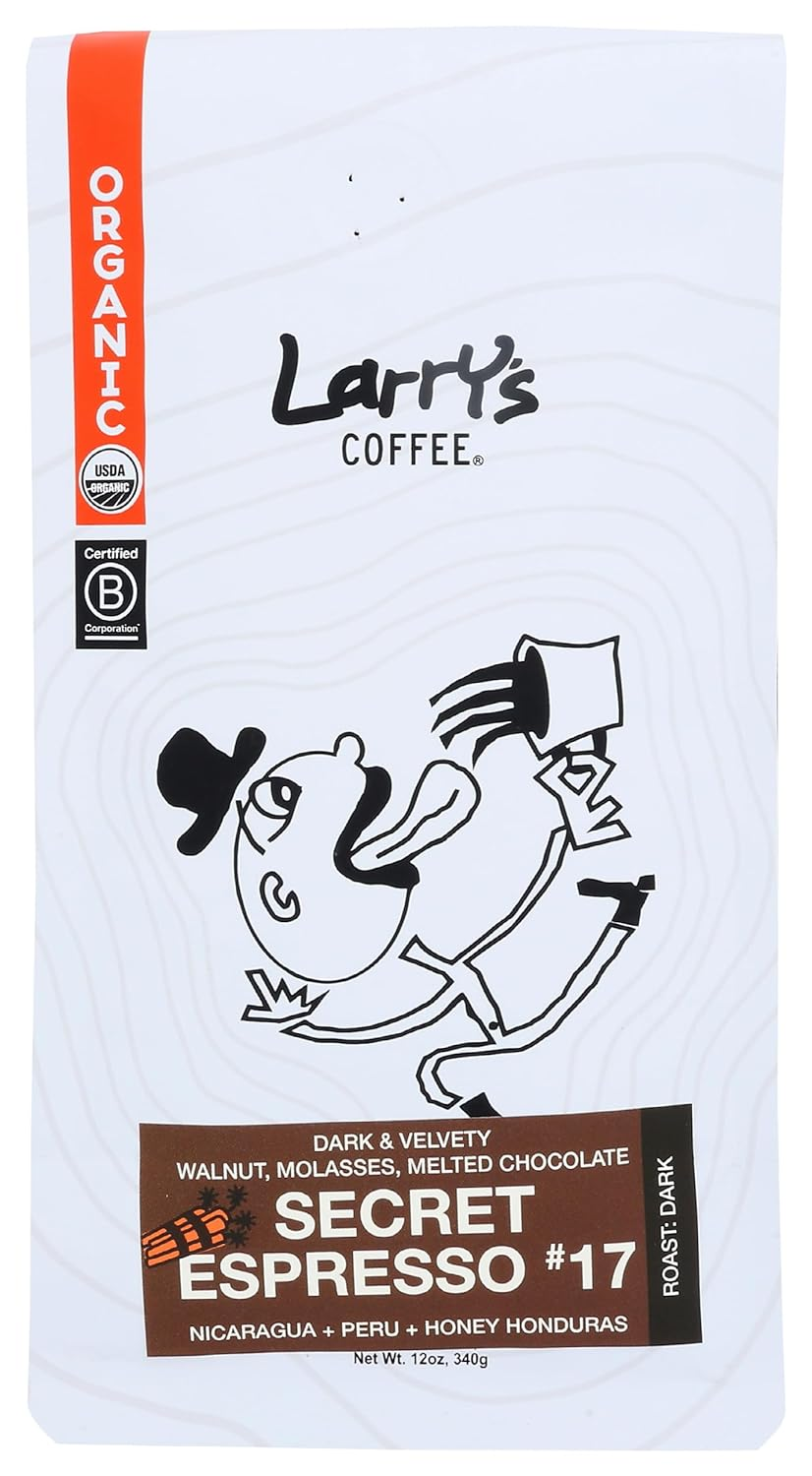 Larry's Beans, Coffee Espresso 17 Organic, 12 Ounce as low as $4.17