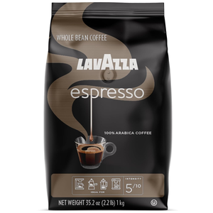 Lavazza Espresso Italiano Whole Bean Coffee Blend, Medium Roast,Premium Quality Arabic, 2.2 Pound (Pack of 1) (Packaging may vary) : Grocery & Gourmet Food $  7.49