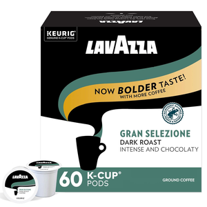 Lavazza Gran Selezione Single-Serve Coffee K-Cup® Pods for Keurig® Brewer, Dark Roast, 10 Count Box, (Pack Of 6) $  16.62