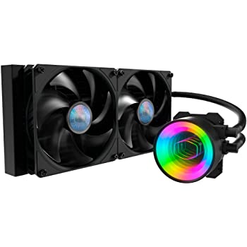 Cooler Master MasterLiquid ML280 Mirror ARGB Close-Loop AIO CPU Liquid Cooler - $110 AR