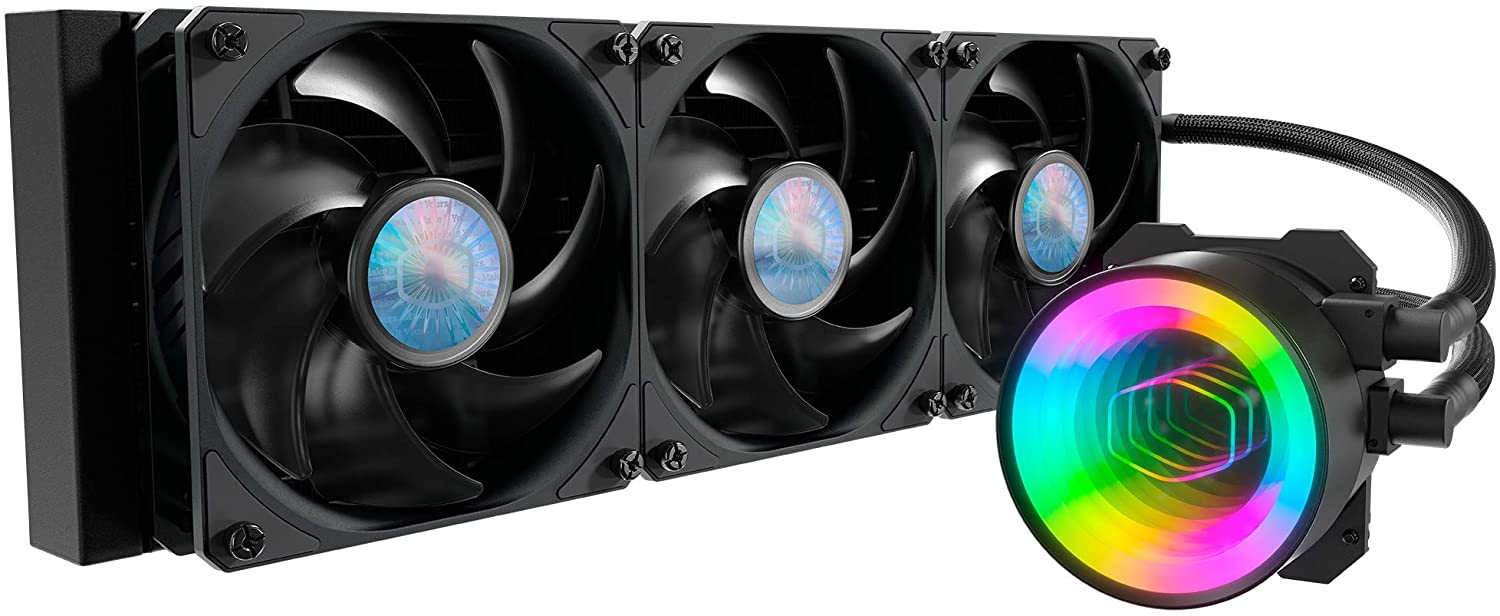 Cooler Master MasterLiquid ML360 Mirror ARGB Close-Loop AIO CPU Liquid Cooler - $134.99 @ Amazon.com