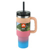 40-Oz Ozark Trail Vacuum Insulated Stainless Steel Tumbler w/ Handle &amp;amp; Straw (Gradient) $10 + Free S&amp;amp;H w/ Walmart+ or on $35+