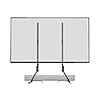 Amazon Basics Universal TV Stand (Up to 77&amp;quot;, 80lbs) $9.99 + Free Shipping w/ Prime