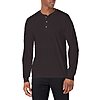 Hanes Originals Men's Tri-Blend Long Sleeve Henley T-Shirt (Black, S-3XL) $5.75 + Free Shipping w/ Prime or on $35+
