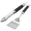 Weber Precision Tongs &amp;amp; Spatula Grilling Tool Set (Stainless Steel) $18.99 + Free Shipping w/ Prime or on $35+