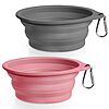 2-Pack 18.6-Ounce Rest-Eazzzy Silicone Collapsible Dog Bowl $4.34 + Free Shipping w/ Prime or on $35+