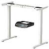 Costway Electric Adjustable Standing up Desk Frame Dual Motor w/Controller (White) $69.99 + Free Shipping