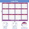 32&amp;quot; x 48&amp;quot; 2026 Dry Erase Wall Calendar w/ 4 Dry Erase Markers $6.99 + Free Shipping w/ Prime or on $35+