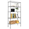 5-Tier Ktaxon Wire Shelving Unit Storage Rack (Silver Gray, 30&amp;quot; x 14&amp;quot; x 60&amp;quot;)  $36.99 + Free Shipping