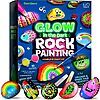Dan&amp;amp;Darci Kids Glow in the Dark Rock Painting Kit  $9.49 + Free Shipping w/ Prime or on $35+