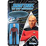 3.75&quot; Super7 ReAction Star Trek The Next Generation Figures: Captain Picard, Worf, Data &amp; More $12 Each + Free Shipping