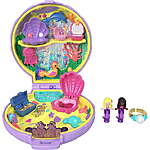 Polly Pocket Keepsake Collection Mermaid Dreams Compact Playset w/ 2 Dolls &amp; Wearable Jewelry $8.52 + Free Shipping w/ Walmart+ or on $35+