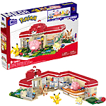 648-Pc Mega Construx Forest Pokémon Center Building Set w/ 4 Poseable Characters $29 + Free Shipping