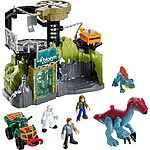 Fisher-Price Imaginext Jurassic World Dinosaur Lab Playset w/ 3 Figures, 2 Dinosaur Toys &amp; ATV $18.50 + Free Shipping w/ Prime or on $35+