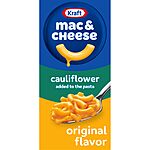 5.5-Oz Kraft Original Macaroni &amp; Cheese w/ Cauliflower $0.94 w/ S&amp;S + Free Shipping w/ Prime or on $35+