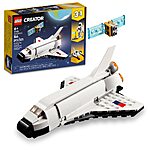 144-Pc Lego Creator 3-In-1 Space Shuttle / Astronaut / Spaceship Building Toy $8
