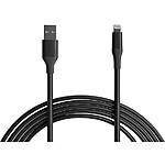 10' AmazonBasics MFi Certified USB-A to Lightning Charging Cable (Black or White) $2 + Free S&amp;H w/ Amazon Prime