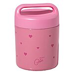 [Prime] 12-Oz Paris Hilton Stainless Steel Food Jar (Pink with Heart Design) $7.56 + Free Shipping