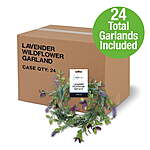 24-Pack Mainstays 5' Artificial Lavender Wildflower Garland $16 + Free S&amp;H w/ Walmart+ or on $35+