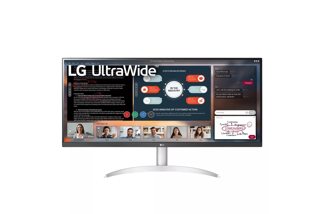 34" LG UltraWide 1080p IPS 75Hz HDR Monitor w/ FreeSync (34WP50S-W) $200 + Free Shipping