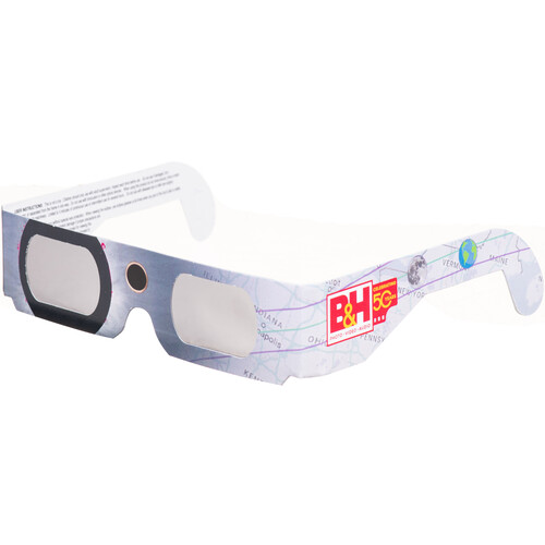5-Pack DayStar Filters Map Print Solar Eclipse Glasses $5.99 ($1.20 Each) + Free Shipping on $49+