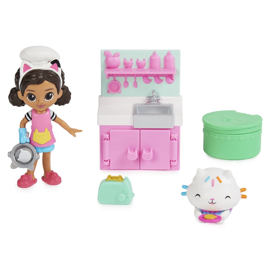 5-Piece Gabby’s Dollhouse Lunch and Munch Kitchen Set w/ 2 Toy Figures & Accessories $3.93 + Free Shipping w/ Prime or on $35+