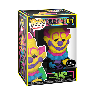 Funko Spirit Halloween Killer Klowns from Outer Space Blacklight Jumbo POP! Figure $5 + Free Shipping w/ Prime or on $35+