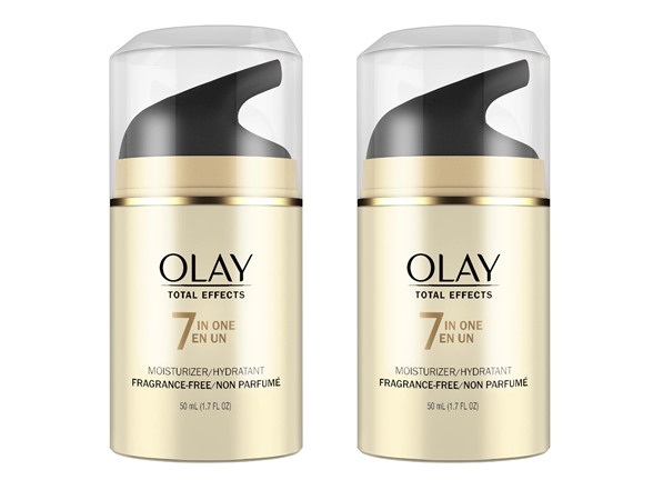Olay Skincare: 2-Pack 1.7-Oz Total Effects 7-in-1 Day or Night Cream $27 ($13.50 each), 2-Pack 1.7-Oz Retinol 24 Night Serum $40 ($20 each) + Free Shipping w/ Prime $26.99