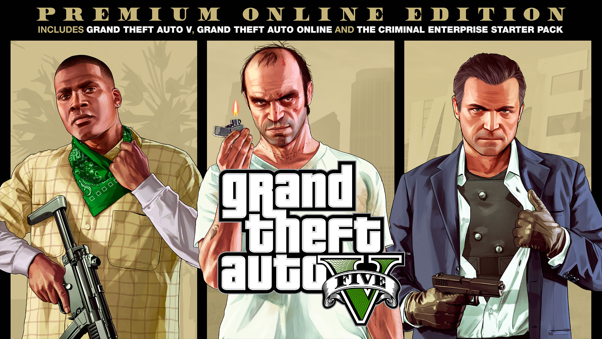 Grand Theft Auto V: Premium Online Edition (PC Digital Download) $11.10