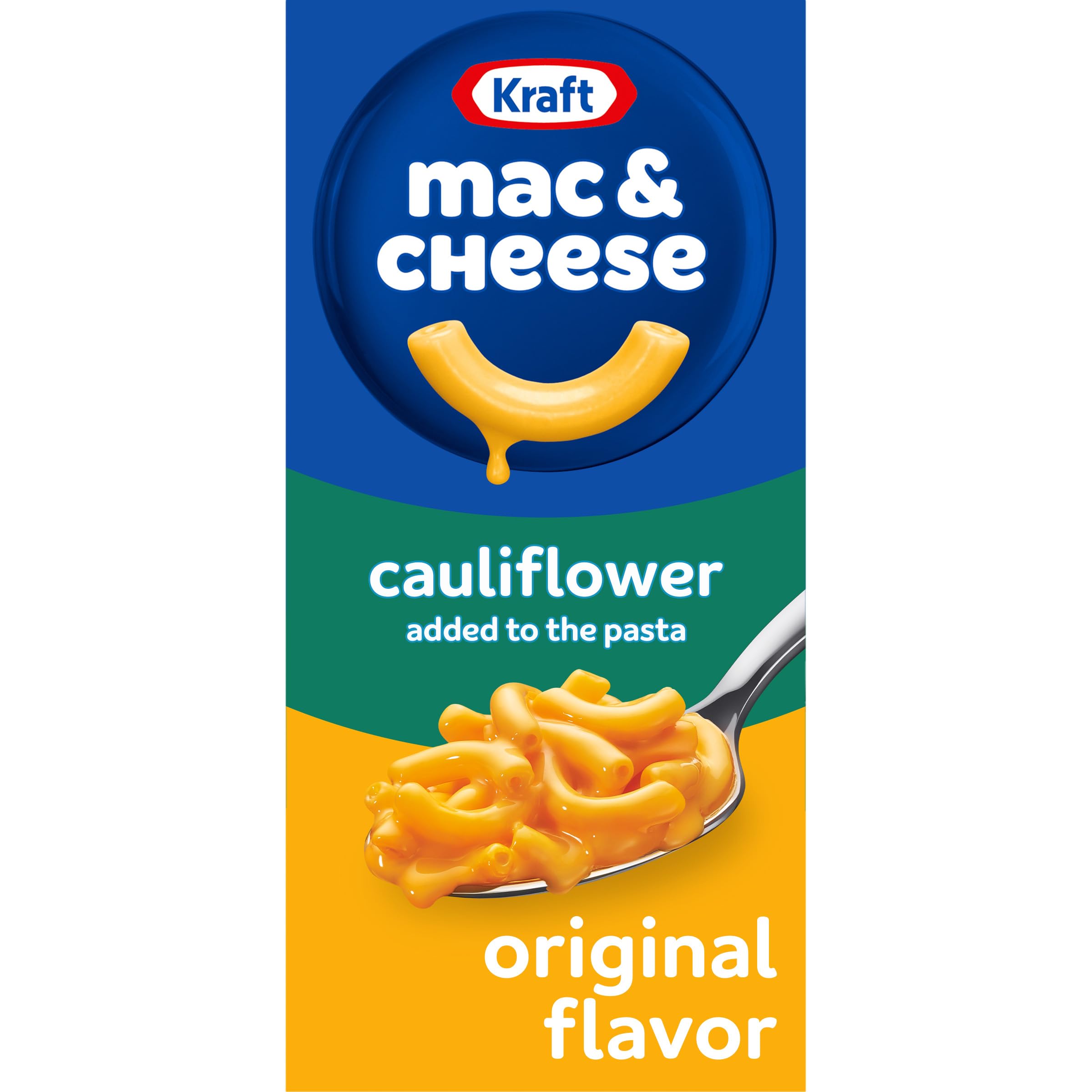 5.5-Oz Kraft Original Macaroni & Cheese w/ Cauliflower $0.94 w/ S&S + Free Shipping w/ Prime or on $35+