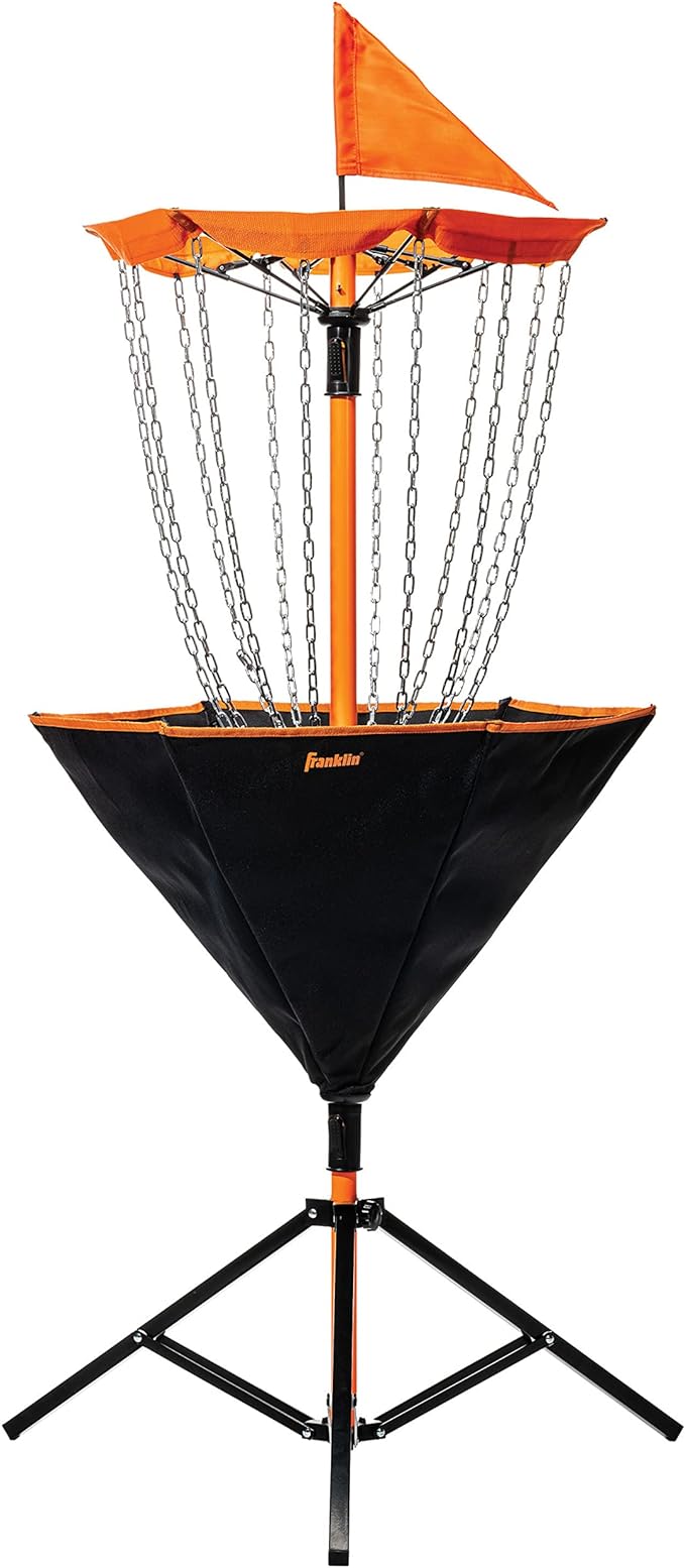 Franklin Sports Disc Golf Basket w/ Steel Chains $57.60 + Free Shipping