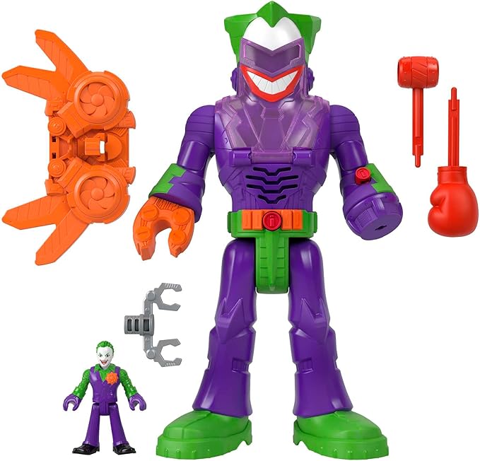 12" DC Super Friends Imaginext The Joker Laffbot & Poseable Action Figure $14.75 + Free Shipping w/ Prime or on $35+