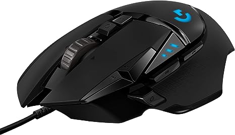 Logitech G502 HERO Wired Optical Gaming Mouse w/ RGB Lighting, 11 Programmable Buttons + Weights (Black) $37 + Free Shipping